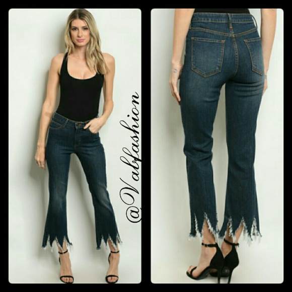 Vabfashion Denim - STRETCH ROUGH CUT JEANS